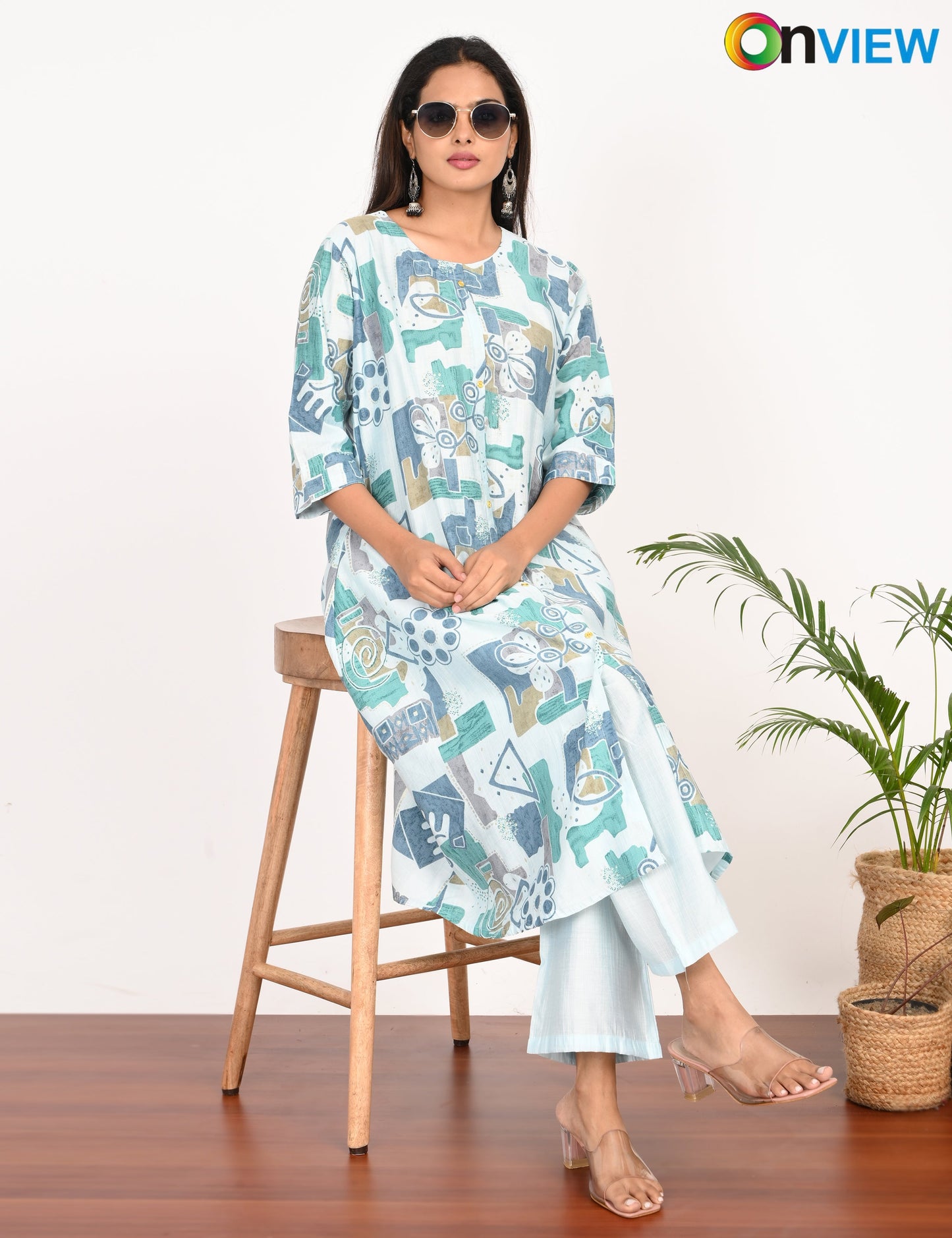 ONVIEW | 239 | VATICAN FOIL A LINE UMBRELLA 2 PIECE SET