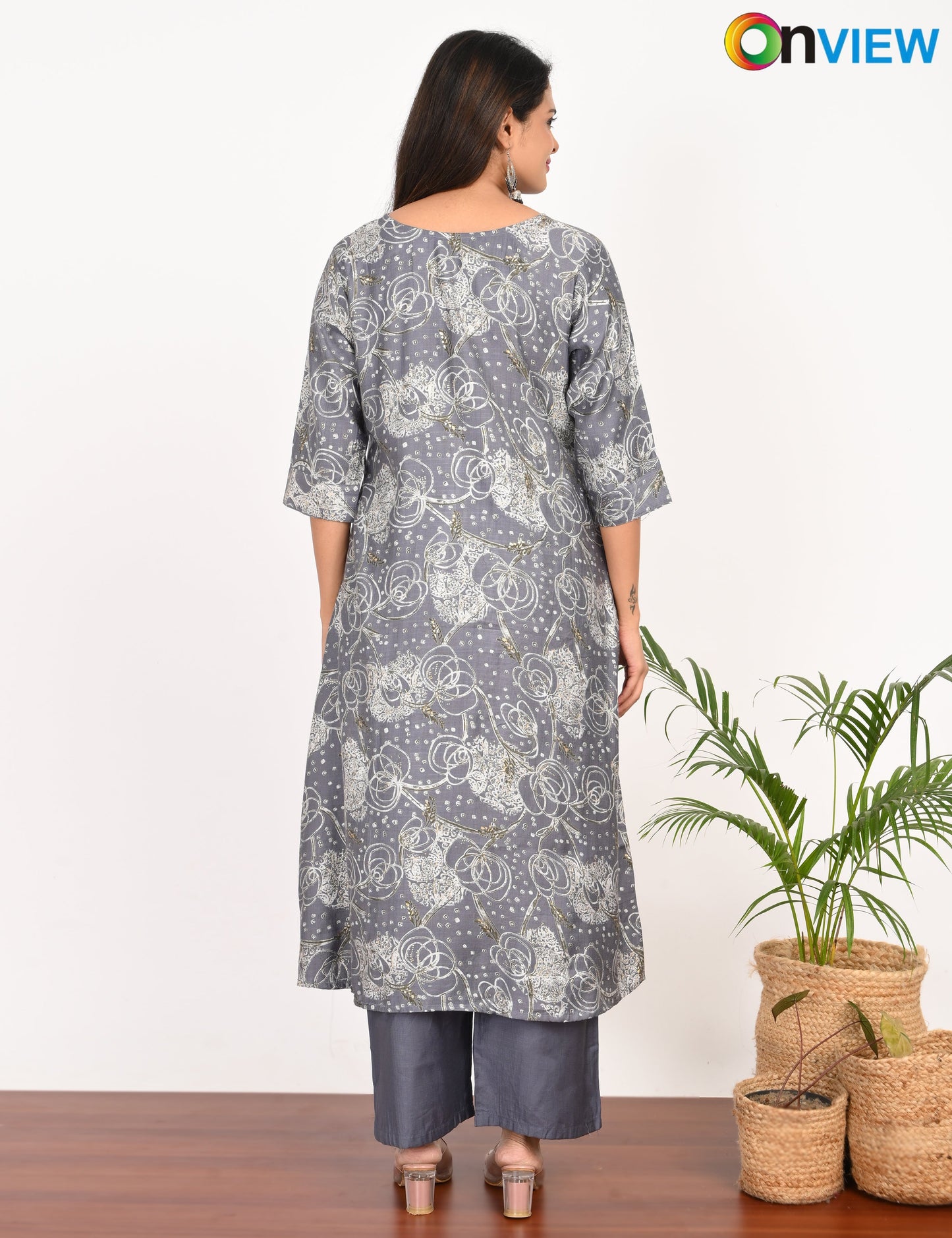 ONVIEW | 242 | VATICAN  FOIL A LINE UMBRELLA 2 PIECE SET