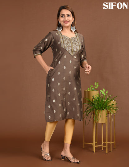 SIFON | 1706 | ROMAN SILK BIG EMROIDERY | 1706