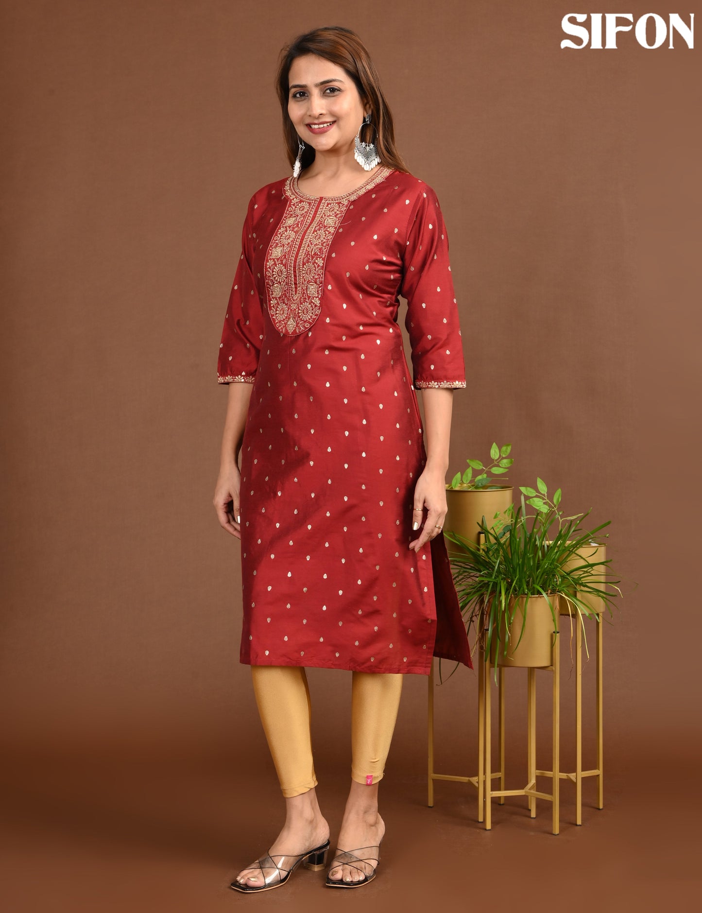 ONVIEW | 1708 | ROMAN SILK BIG EMBROIDERY