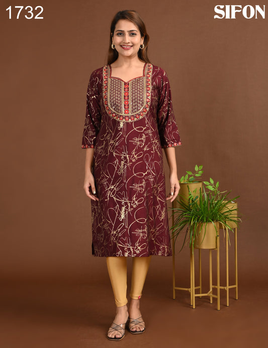SIFON | ROMAN SILK BIG EMBROIDERY | 1732